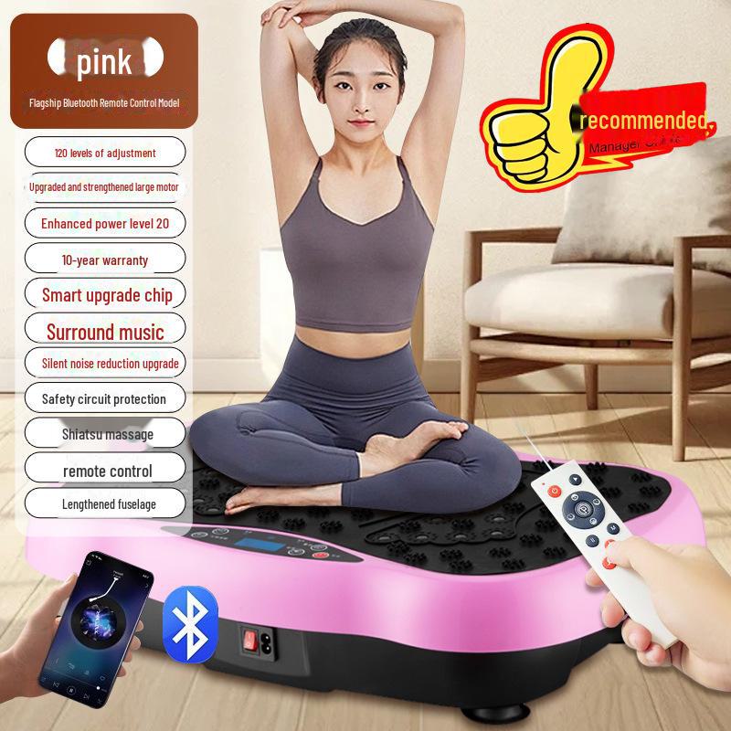 Вибрационный тренажер JXG: Ленивая формирователь тела, вибрационная платформа для укрепления мышц и похудения.