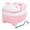 Kids Toilet Plastic Portable for Children Infants Toddlers Household Baby Accessories L Pink