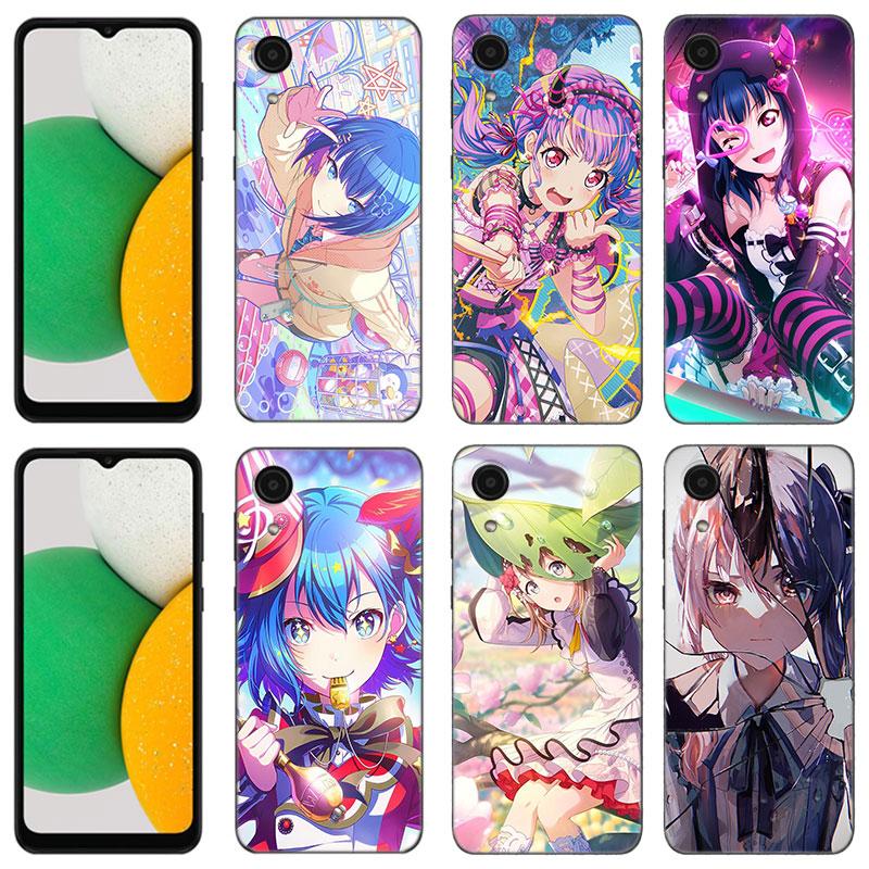 Игровой проект Sekai черный силиконовый чехол для телефона Samsung Galaxy A01 A03 Core A04 E A02 A05 A10 A20 A21 A30 A50 S A6 A8 Plus A7