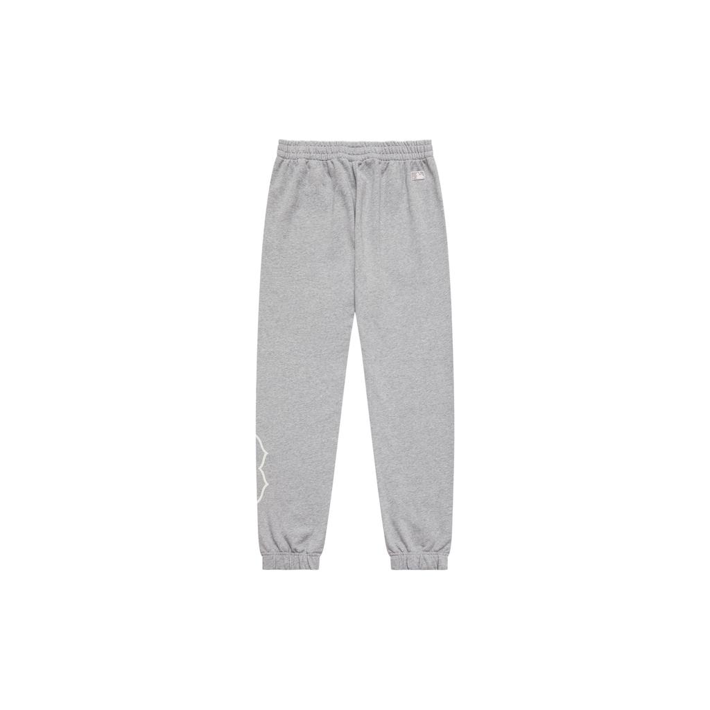MLB Knitted Sweatpants Unisex Light Gray Moderate Sweatpants 3APTB0834-43MGS