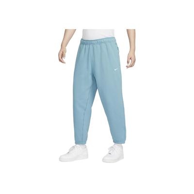 Solo Swoosh Повседневные удобные мягкие простые флисовые трикотажные спортивные брюки мужские низы джинсово-сине-зеленые белые DX1365-464