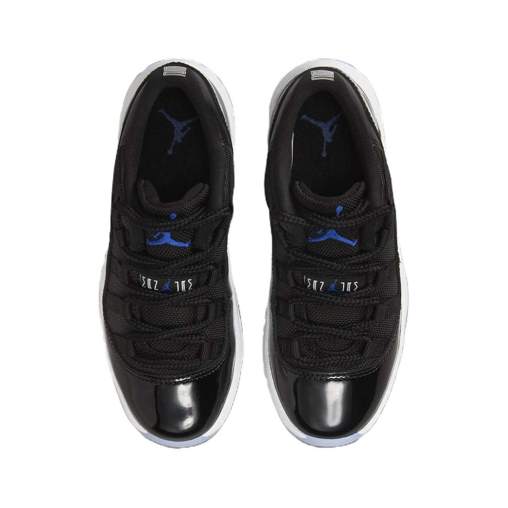 Air Jordan 11 Retro Low PS Space Jam Черный Varsity Royal Белый Детская Обувь FV5116-004