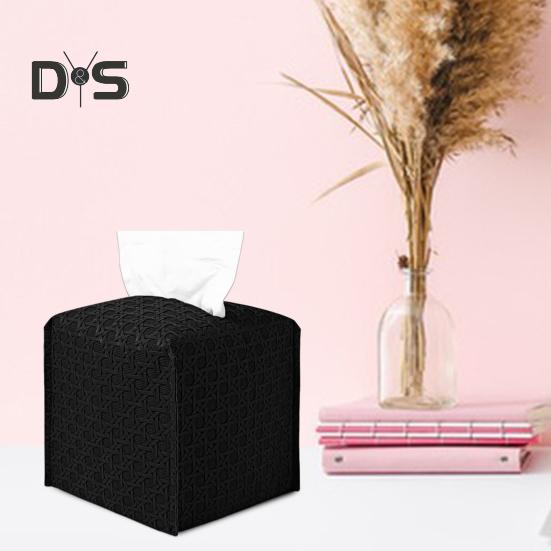Tissue Box Cover Disposable Paper Hand Towels Holder Modern Minimalist Design Easy To Use Waterproof Tissue Holder Versatile Decor