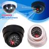Warning Security Dome Surveillance Flashing LED Light Fake Monitor Dummy Camera CCTV