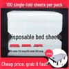 Waterproof Disposable Bed Sheets for Beauty Salon with Face Hole - Breathable & Oilproof Non-Woven Fabric
