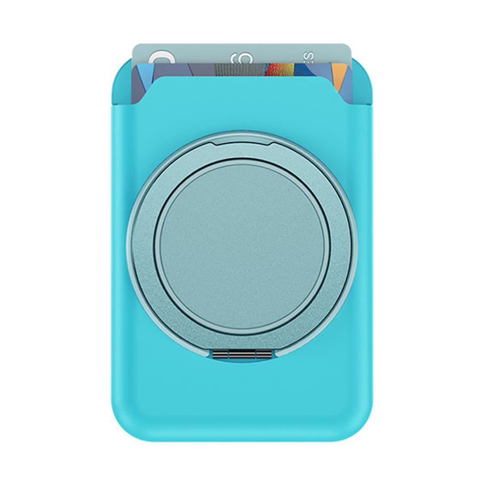 Magnetic Phone Card Holder Kickstand Multi Angle Adjustable Metal PC Vertical/Horizontal Card Bag Stand