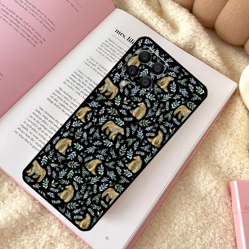 Tigers Leopards tropical leaves Case For Samsung Galaxy M11 M12 M13 M14 M15 M06 M16 M36 M56 M31 M53 M32 M52 M35 M55 M34 M54