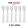 Brush Heads Compatible with XIAOMI T100 Electric Toothbrush Head Vacuum Nozzles Refills