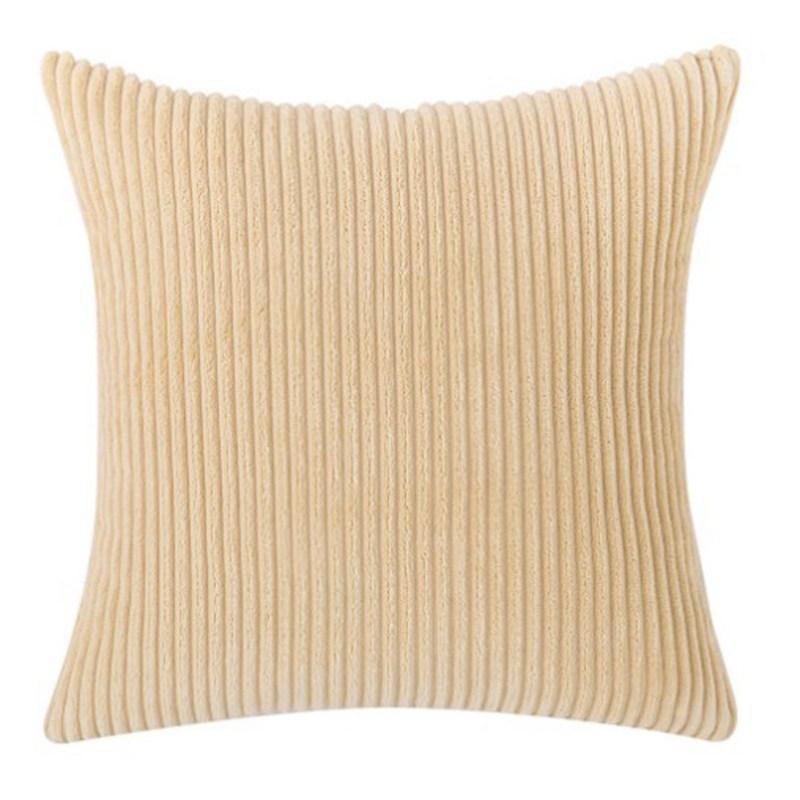 Квадратный чехол для подушки, чехол для дивана, вельветовая зимняя подушка, плюшевый бархат, домашний декор