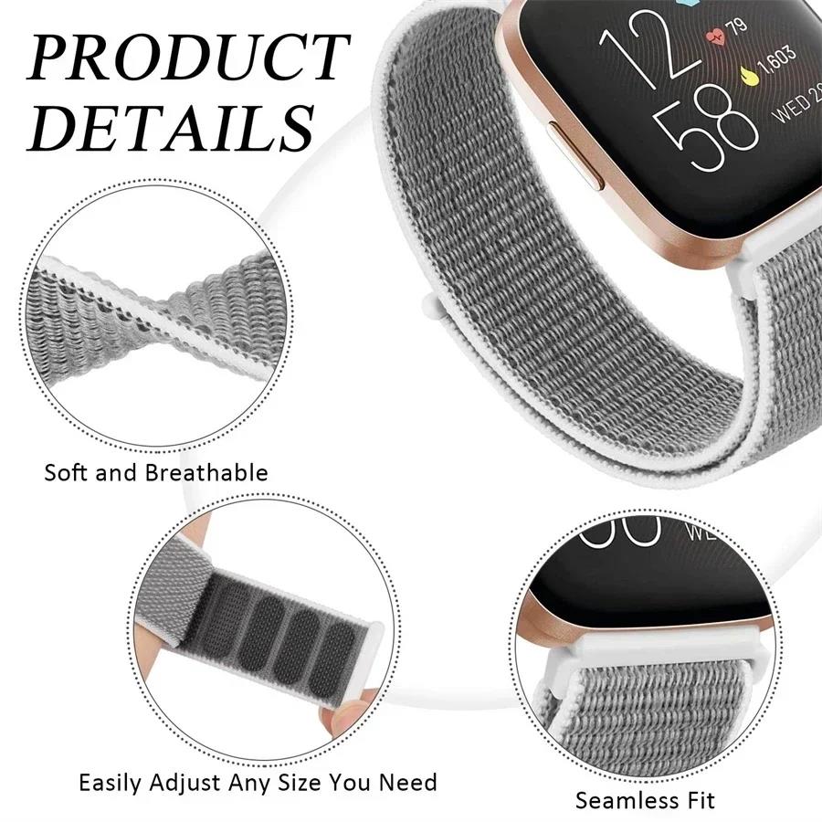 Nylon Loop Strap for MEVADEN Y22 Smartwatch Replacment Bracelet Sport Watchband Correa for MEVADEN Y22 Band 3