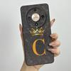 Чехол для Honor X9b Honor X9A Honor Magic 6 Lite Magic 5 Lite Чехол для телефона Королевские Буквы Полностью Матовый Противоударный Мягкий Защитный Чехол