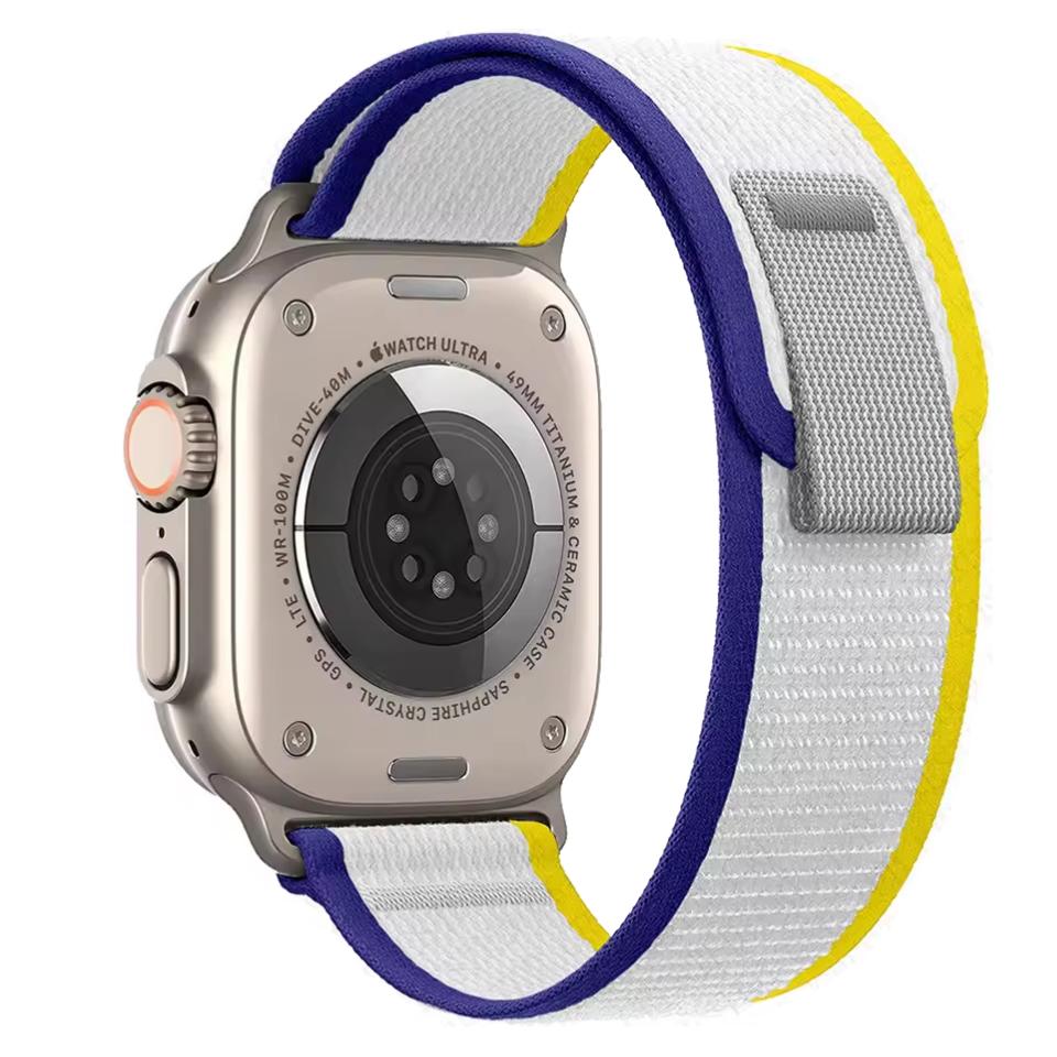 1:1 Ремешок Trail Loop для Apple Watch Ultra 3 2 49 мм 46 мм 45 мм 44 мм 42 мм 40 мм 41 мм 38 мм Спортивный браслет correa iwatch Series 11 10 9 8 7 SE Ремешки