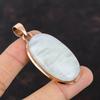 Кулон с радужным лунным камнем, медный кулон, ручная работа, настоящий драгоценный камень, кулон с радужным лунным камнем, ювелирное изделие в подарок для матери, медные украшения