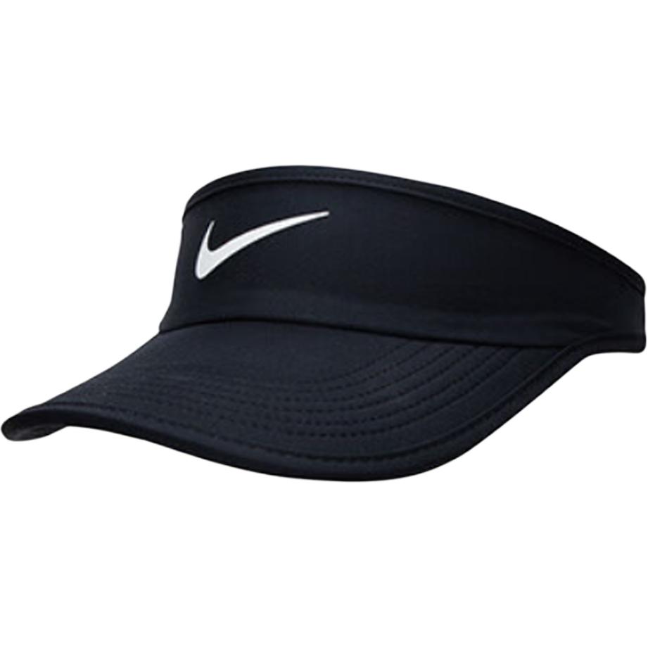 Nike Защита от солнца Дышащая шляпа из полиэстера и спандекса Унисекс шляпы Черный FB5061-010