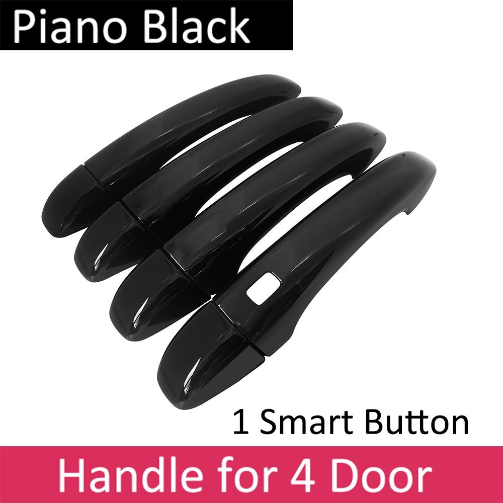 Автомобильная черная дверная ручка Luxurio для Renault Megane IV MK4 2016 ~ 2018, крышка дверной ручки, автомобильные аксессуары, наклейки, отделка