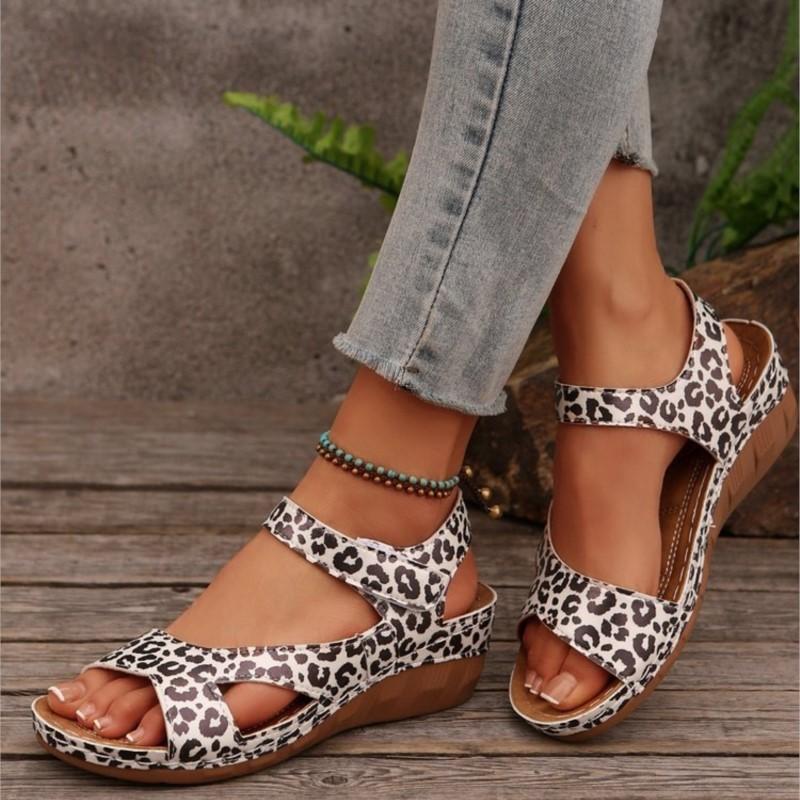 Summer Women Shoes Sandals Elegant Walking Shoes Beach Ladies Shoes Wedge Women's Sandals Non-Slip Footwear Sandal Women Female