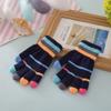 Fingerless Kids Gloves Knitted Mitten Lovely Knitting Mittens  Baby Kids