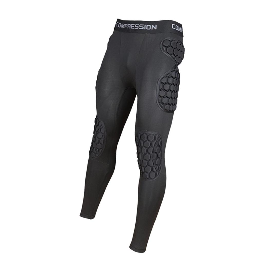 Защитные штаны для футбольного вратаря, с защитой коленей и бедер для вратаря, Многофункциональные штаны