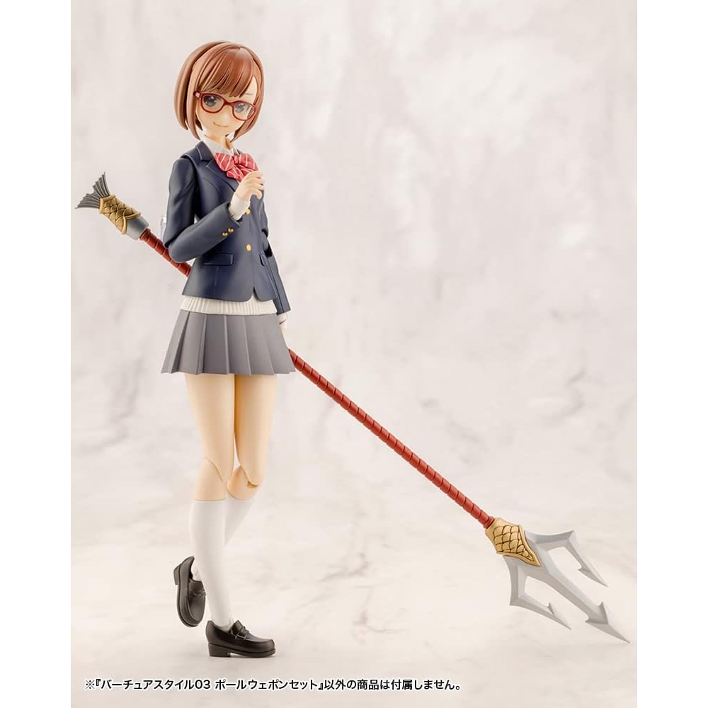 Kotobukiya M.S.G Virtua Style 03 Набор шестового оружия Без масштаба Пластиковый модельный комплект