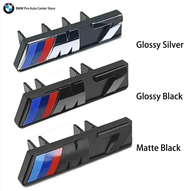 Interior Mouldings Hot For BMW 3D ABS Car Front Grille Badge Emblem Buckle For BMW M Logo M2 M3 M4 M5 M6 F48 G01 E84 E83 F39 F10
