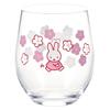 Dick Bruna Glass Cooling Below Gentle Flower Made In Product Number 418108 "Miffy" Tumbler, Approx. 260ml, Glass, Color-Changing 17°C, Design, Japan,