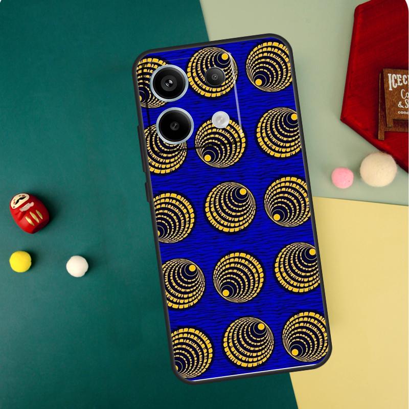 African Wax Print Design Case For Xiaomi Redmi Note 13 14 12 11 10 15 Pro Plus Redmi 13 15 14C 13C 15C 10C 12C Funda