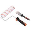 Paint Roller Set 9in Small Kit with Brush Tray Home Indoor Painting Tools Supplies