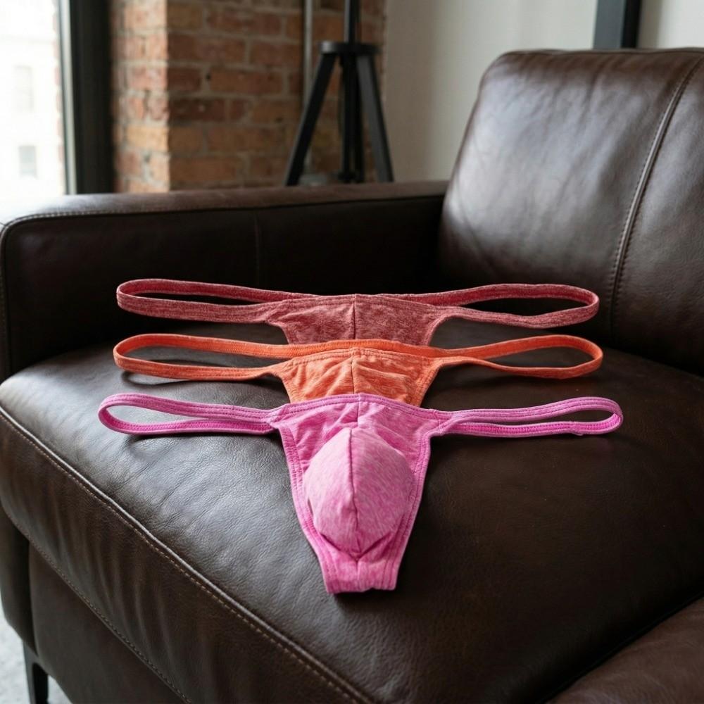 Low Waist Men Thongs Underpants Male Briefs Soft Men's Panties Sports