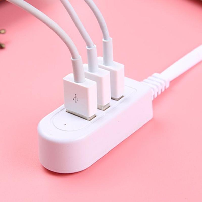 Трехпортовый USB-хаб для зарядки с удлинителем для мобильных телефонов
