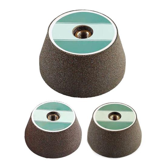 Профессиональный шлифовальный круг 75 мм, винтовая резьба M9, широко используемый высокоточный шлифовальный круг для бетона, вращающийся инструмент