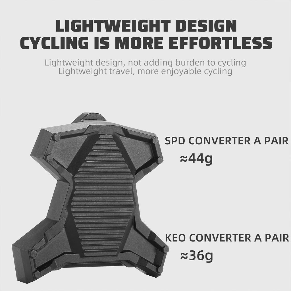 Самоблокирующийся адаптер для платформы Велосипедный замок Педали Преобразовать в плоские педали Преобразователь Велосипедная педаль