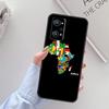 Карта Африки Геогра Для Realme C61 C75 C55 C51 C21Y C25S C67 C53 13 12 10 11 14 Pro Plus GT 6T 6 5 GT7 Pro Чехол