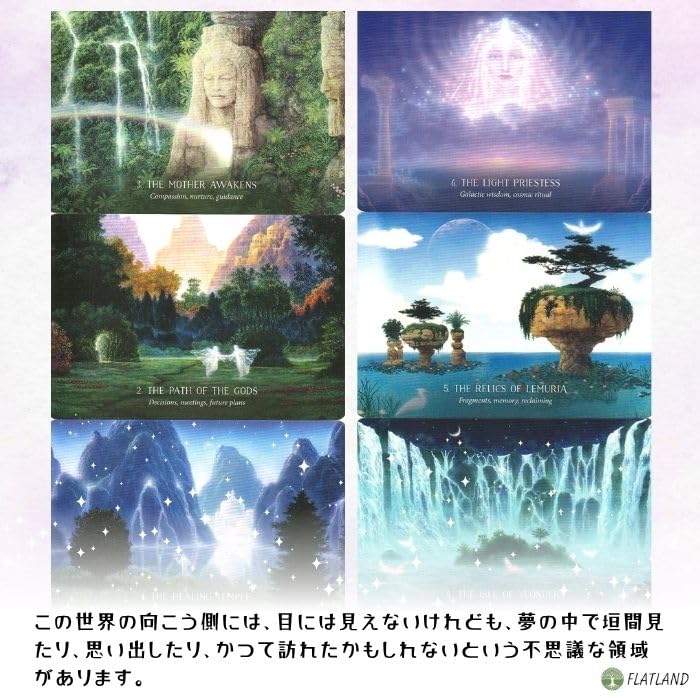 Oracle of the Hidden Worlds Oracle Cards, Authentic, English Version