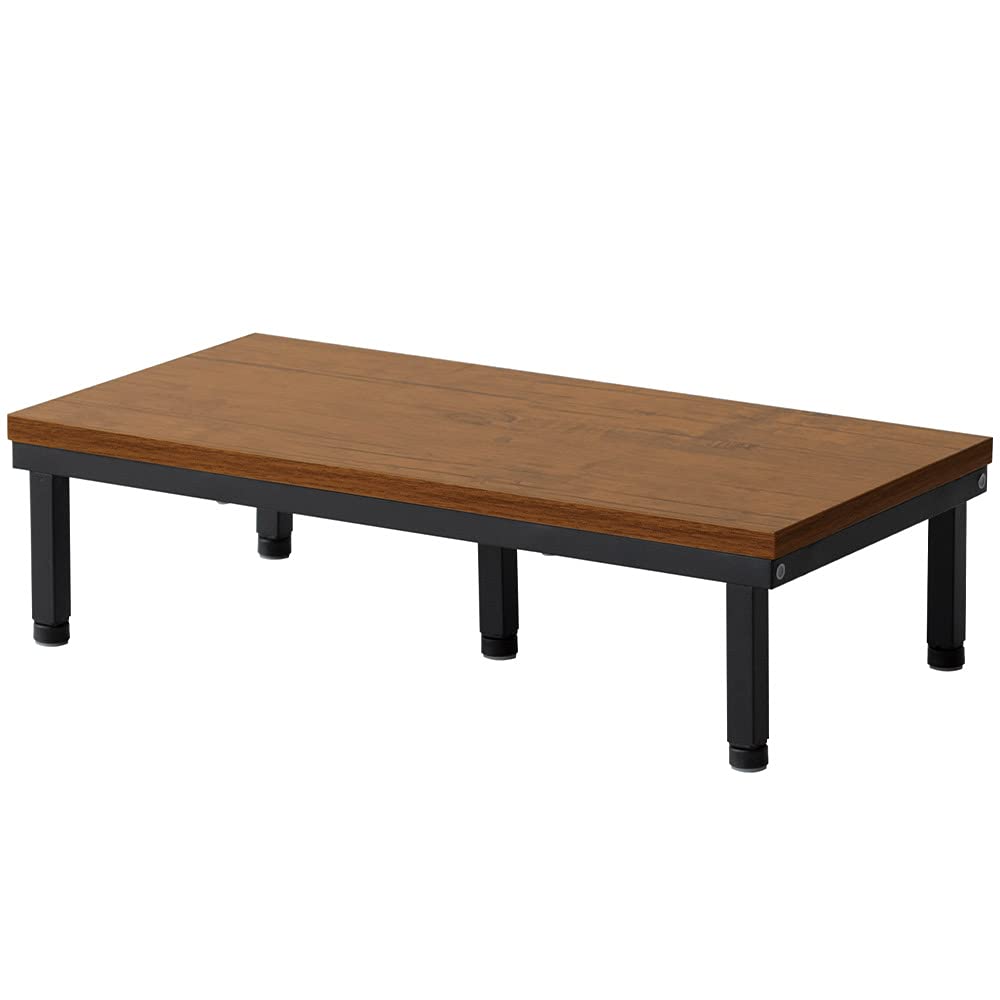 Ступенька для прихожей Air Rhizome CARES, Стильная полка для хранения обуви, Ступенька для прихожей (Светло-коричневый x Черный, Ширина 60 см)