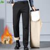 FIRS Мужские утепленные зимние теплые повседневные брюки на флисовой подкладке