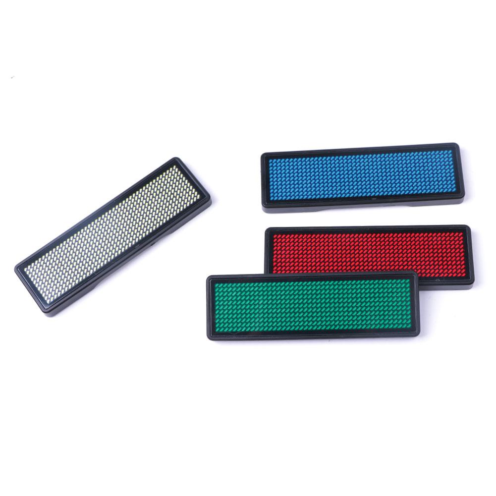 Мини-светодиодный цифровой программируемый перезаряжаемый знак с прокруткой имени сообщения