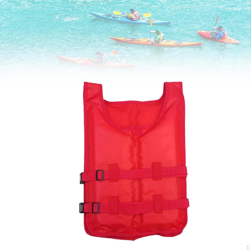 Life Vest Portable Adjustable Straps Swim Jacket for Adults Kayaking Surfing