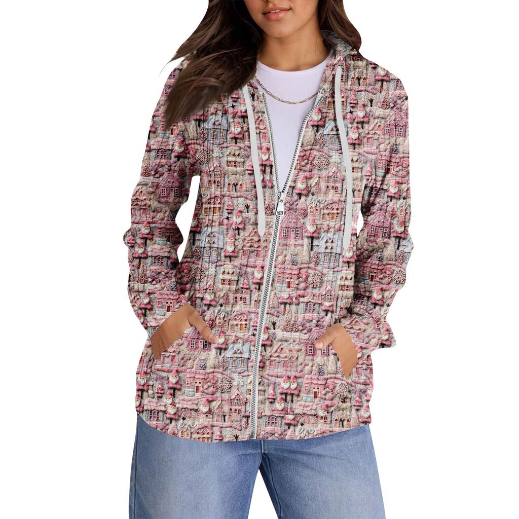 Hoodies For Women Trendy Tops Casual Fall Fashion Long Sleeve Sweatshirt With Pockets Pullover Lightweight