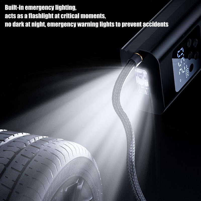 Быстрый беспроводной воздушный насос для автомобильных шин Беспроводной велосипедный воздушный насос Портативный насос для накачивания автомобильных шин Быстрый насос для накачивания автомобильных шин