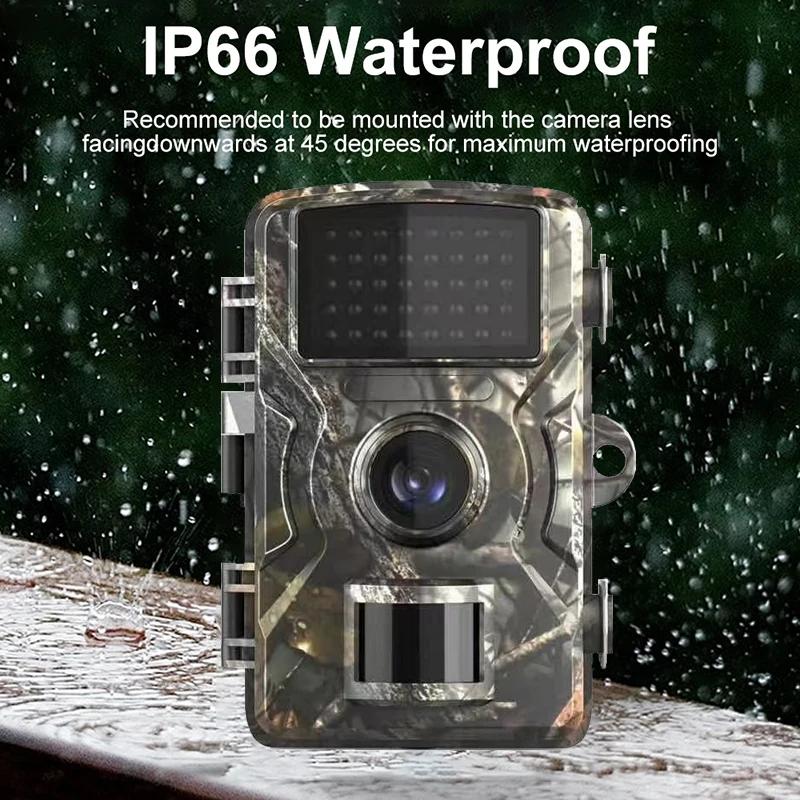 1080P Car Theft Prevention Camera Outdoor Camera 16MP Field Detection Camera Hunts Night-Visions Camera IP66 Waterproof