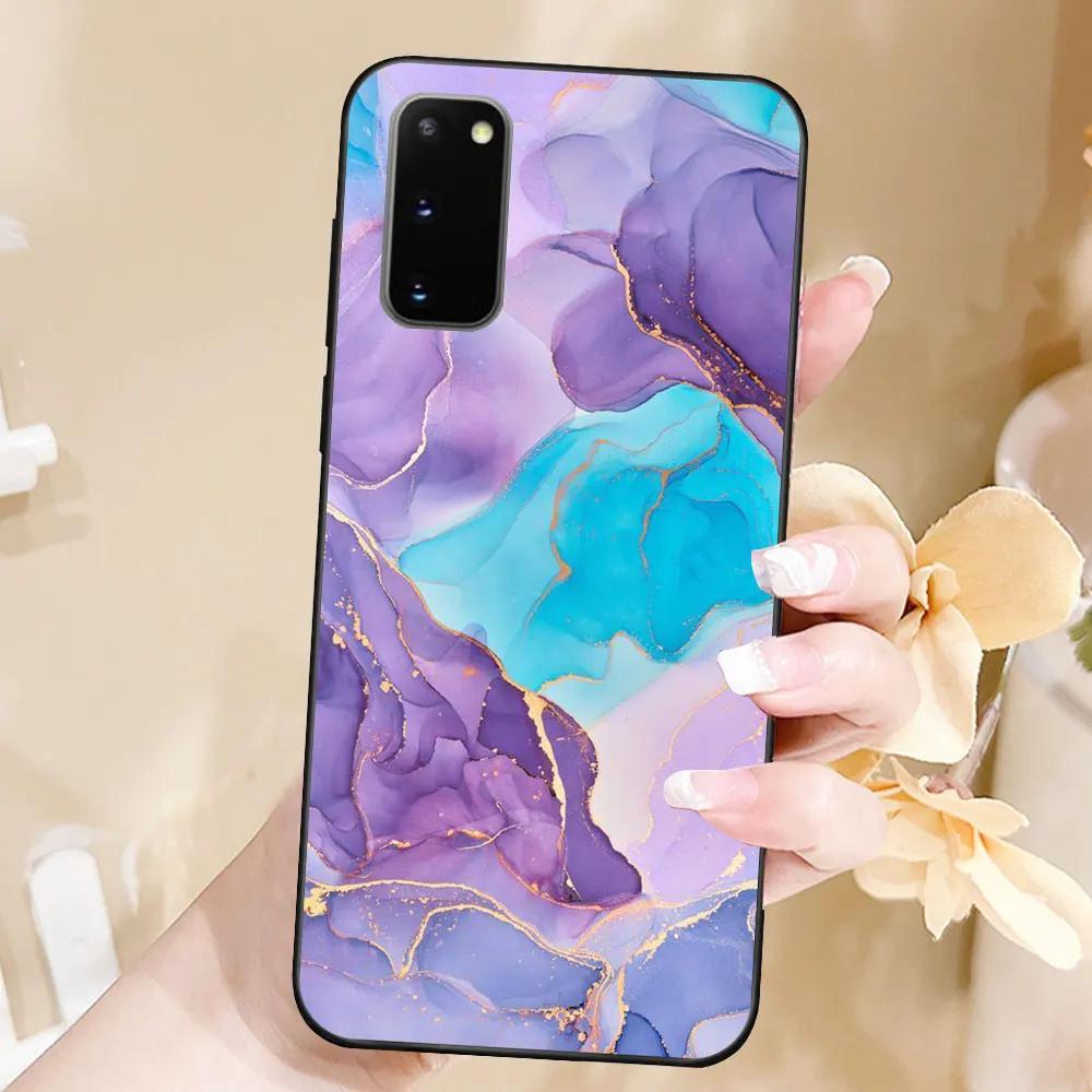 Чехол для Samsung S20 Чехол S20 Plus Ultra S20Lite ТПУ Мягкий Силикон Модный Телефон Funda Для Samsung Galaxy S20FE Чехол Обложка Capa