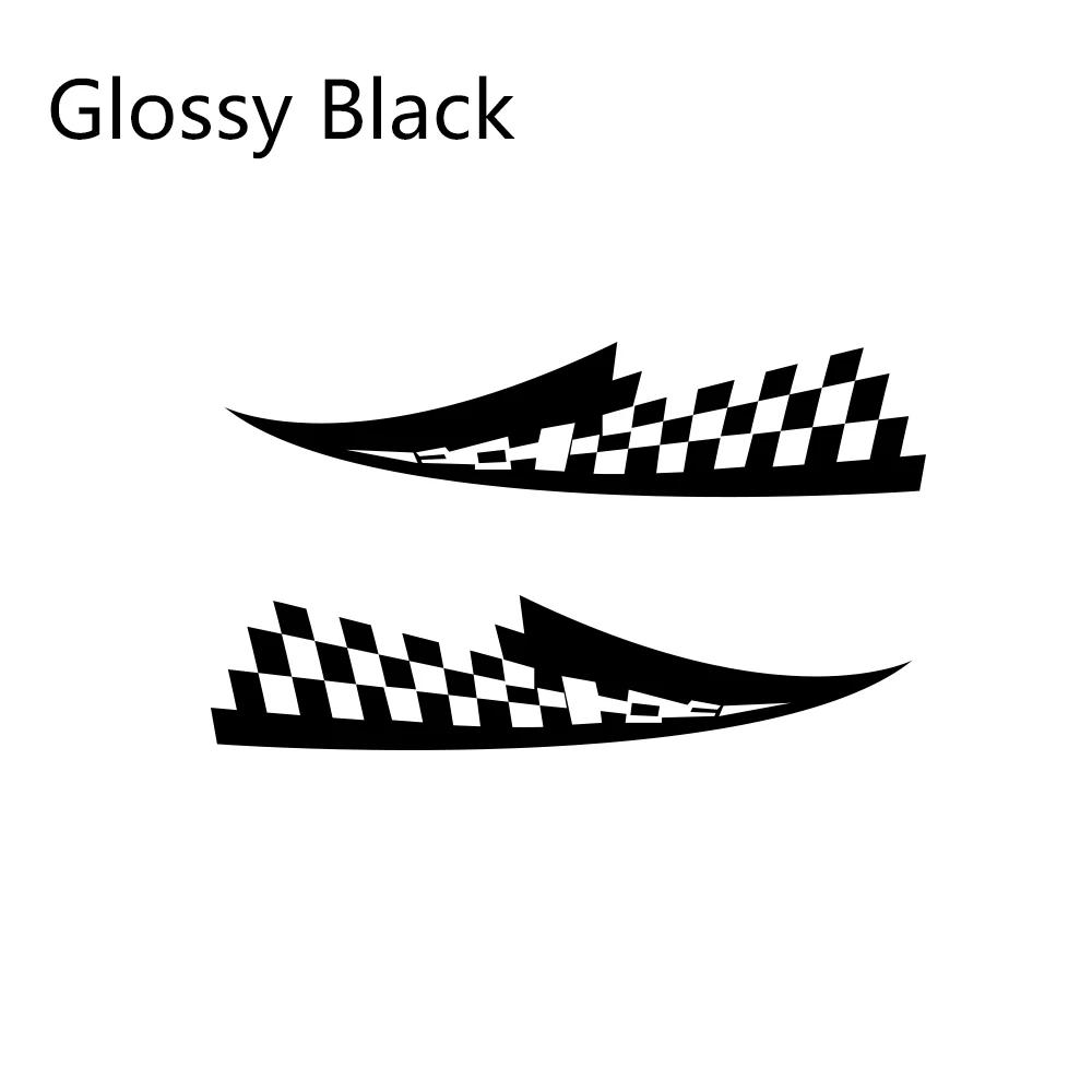 Universal Car Hood Over Stickers Vinyl Film Bonnet Decals Auto Racing Sports Style Fit All Models Automobiles Tuning Accessories