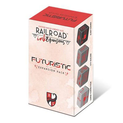 Пакет расширения «Railroad Ink Challenge Dice» (Будущее)