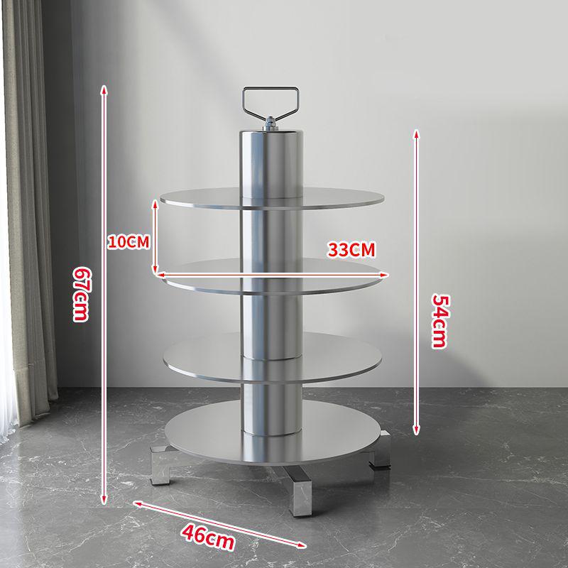 Регулируемая по скорости стойка-диспенсер для кабеля с несколькими катушками - Подставка из нержавеющей стали против спутывания для электриков