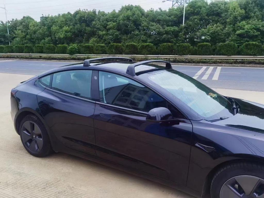 Поперечины на крышу Tesla Model 3 для путешествий и грузов