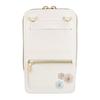 Paul Joe Marks Chrysanthemum White Smartphone Shoulder Bag with Wallet iPhone & Function, Compatible, DGA-PO7-WH