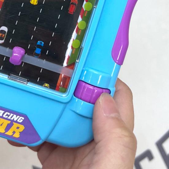 Детская портативная игровая консоль Игрушка Интересная Гонки с преодолением препятствий Приключенческий уровень Игры для снятия скуки и стресса Симулятор гоночной игрушки