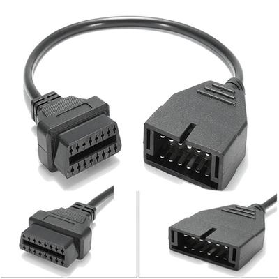 Gm 12 Pin To Obdi Obdii 16 Pin Разъем Адаптер Автомобильный Двигатель Диагностический Инструмент Кабель