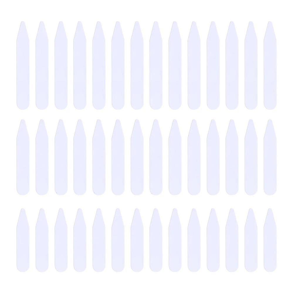 300 Pcs Men's Shirt Pla- Stic Collar Collar Stays Shirt Collar Collar Stiffeners