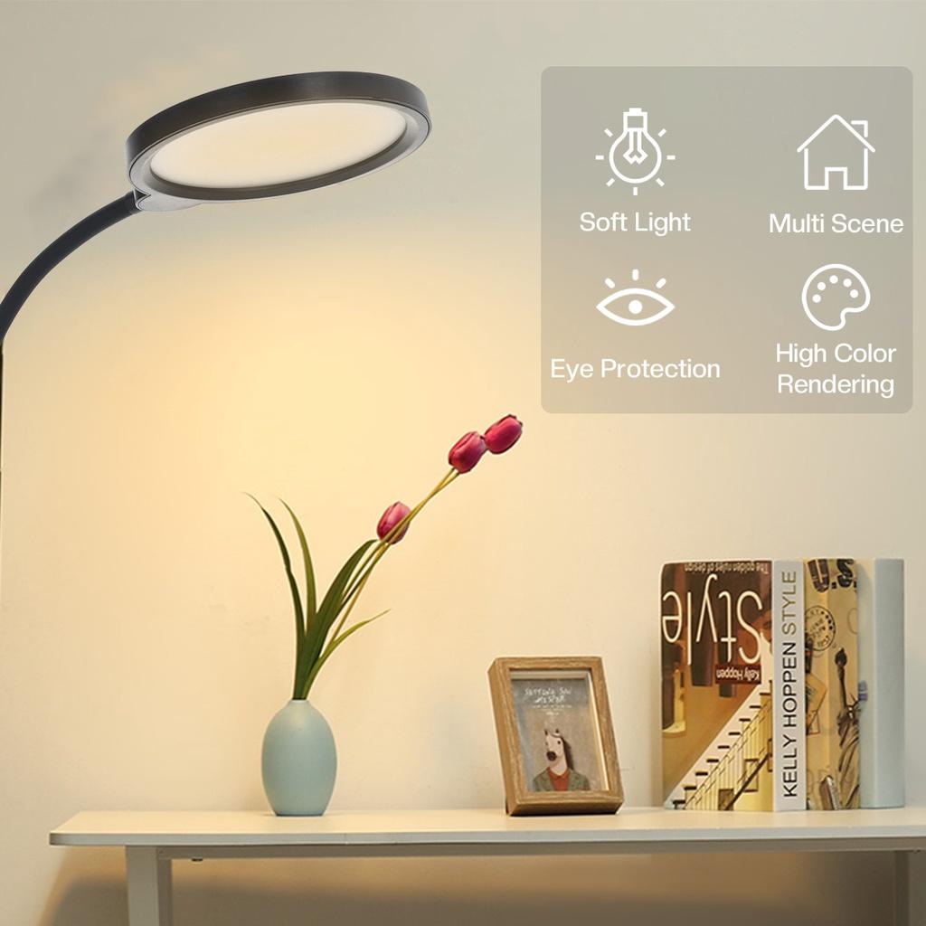 36 В 3-цветный напольный светильник для гостиной, спальни, регулируемый торшер, угловой светильник, лампа для чтения, современный светодиодный напольный светильник